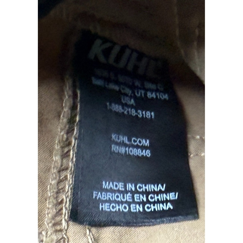 Kuhl Men's Brown Carpenter Pockets Outdoor Hiking Shorts Size 33 - Picture 4 of 9
